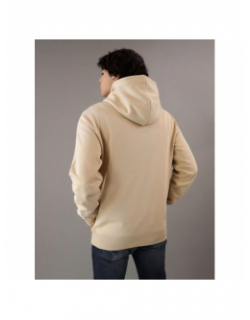 Sweat seasonal monologo beige homme - Calvin Klein Jeans