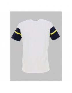 T-shirt wimbledon jaune blanc homme - Comme Des Loups