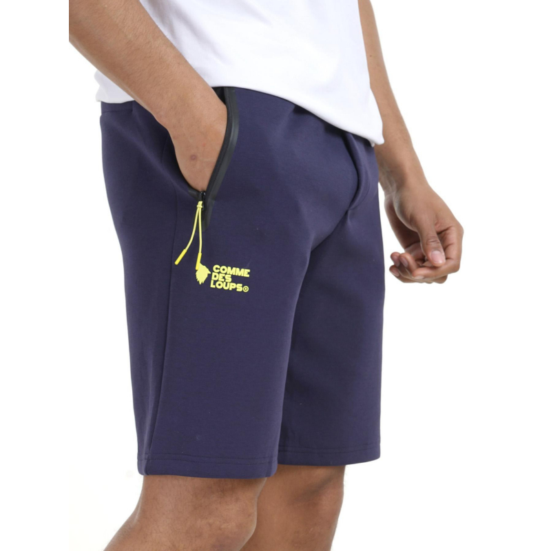 Short jogging wimbledon bleu nuit homme - Comme Des Loups