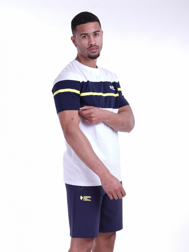 Short jogging wimbledon bleu nuit homme - Comme Des Loups