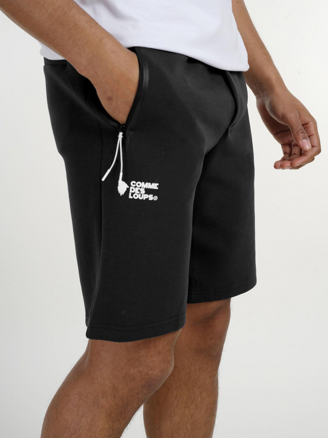 Short jogging wimbledon noir homme - Comme Des Loups