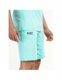 Short jogging classico vert d'eau homme - Comme Des Loups