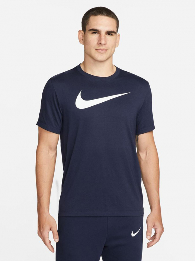 T-shirt dri fit park20 logo bleu marine homme - Nike