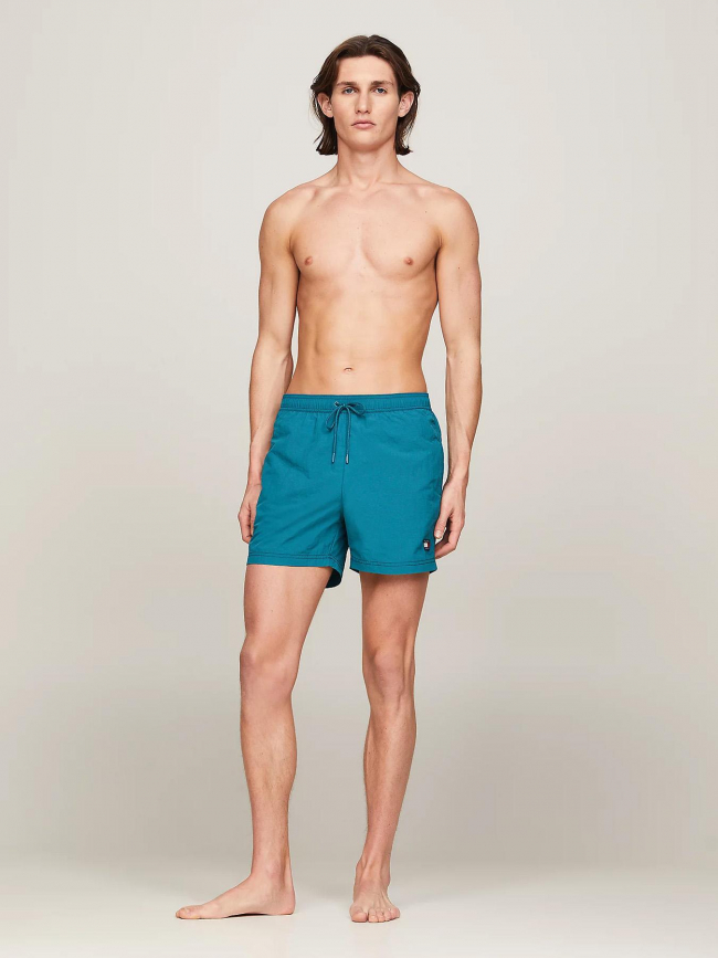 Short de bain crinkle nylon bleu homme - Tommy Jeans