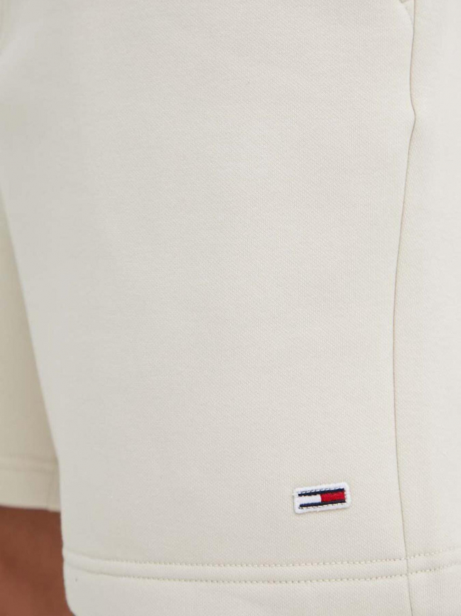 Short molletonné beach fleece beige homme - Tommy Jeans