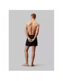 Short de bain medium drawstring noir homme - Calvin Klein