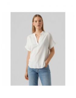 T-shirt beauty blanc femme - Vero Moda