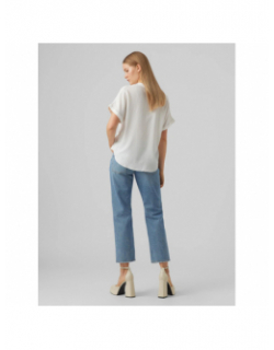 T-shirt beauty blanc femme - Vero Moda