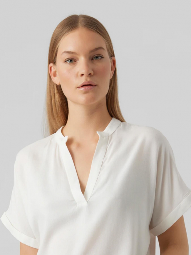 T-shirt beauty blanc femme - Vero Moda