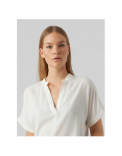 T-shirt beauty blanc femme - Vero Moda