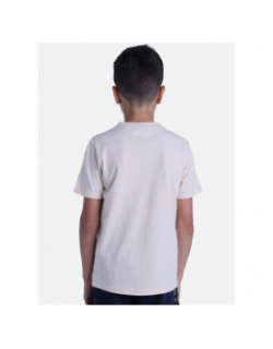 T-shirt pixel co beige enfant - Sergio Tacchini