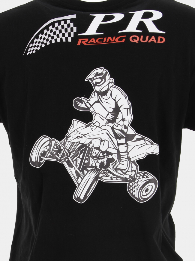 T-shirt PR Racing Quad x 72h Pont de Vaux logo noir