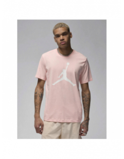 T-shirt logo jordan jumpman rose homme - Nike