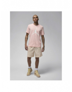 T-shirt logo jordan jumpman rose homme - Nike