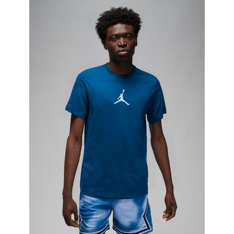 T-shirt jumpman df ss crew bleu homme - Nike