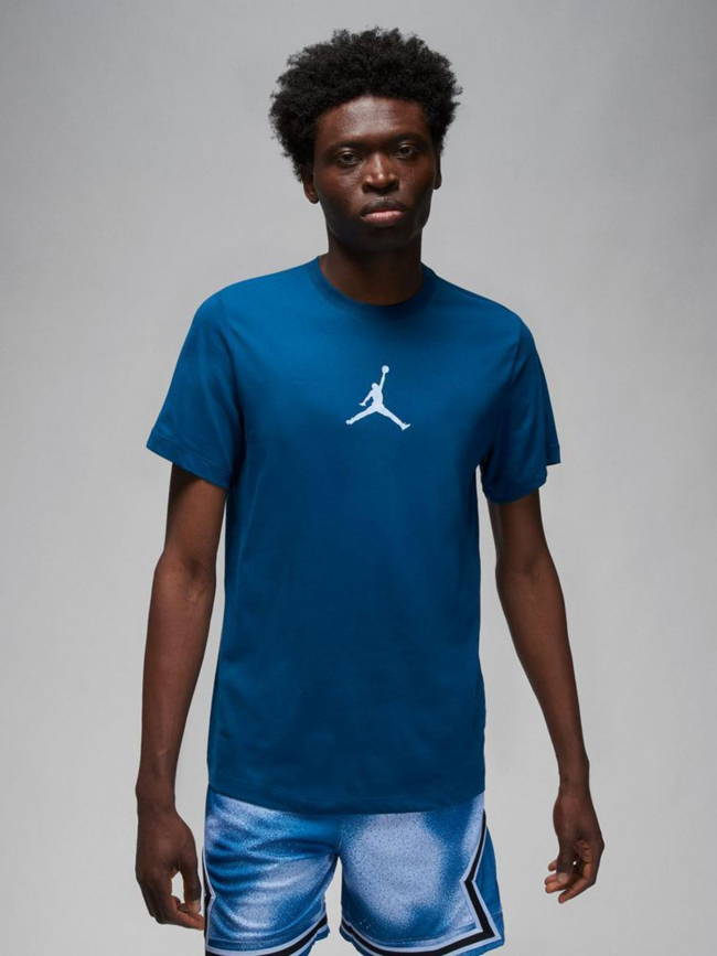 T-shirt jumpman df ss crew bleu homme - Nike