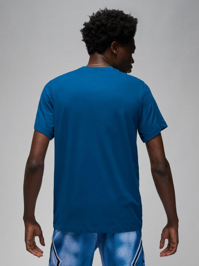 T-shirt jumpman df ss crew bleu homme - Nike