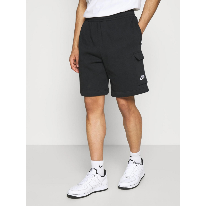 Short cargo nsw club noir homme - Nike