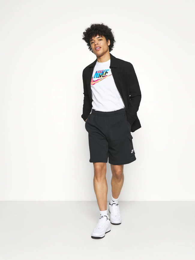 Short cargo nsw club noir homme - Nike