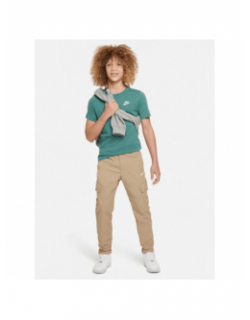 T-shirt nsw emb futura vert enfant - Nike