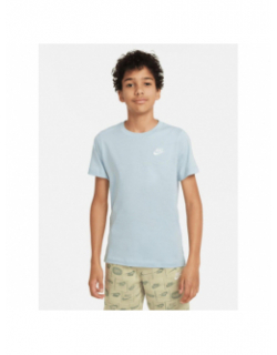 T-shirt nsw emb futura bleu ciel enfant - Nike