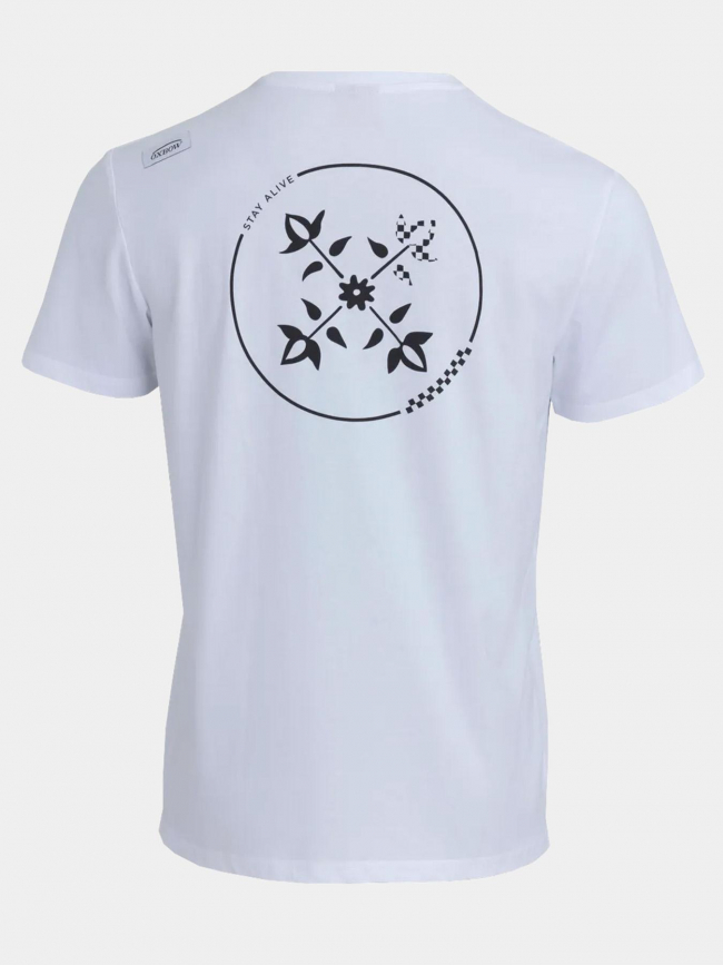 T-shirt steflo imprimé blanc homme - Oxbow