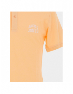 Polo manches courtes super abricot homme - Jack & Jones