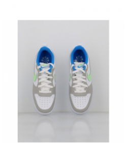 Baskets court borough recraft gs blanc gris vert enfant - Nike