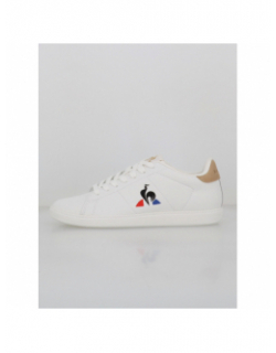 Baskets courtset 2 optical blanc homme - Le Coq Sportif