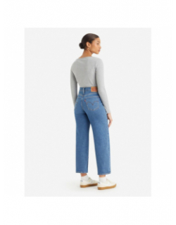 Jean large taille haute bleu femme - Levi's