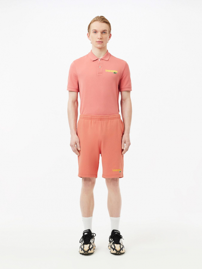 Short long logo rose homme - Lacoste