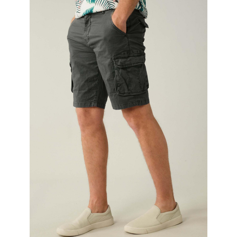 Short cargo slog gris homme - Deeluxe