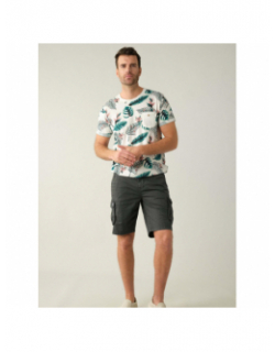 Short cargo slog gris homme - Deeluxe