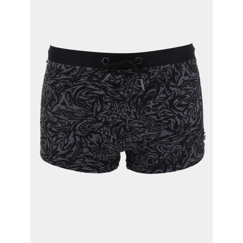 Boxer de bain camouflage noir homme - Lemon Bay