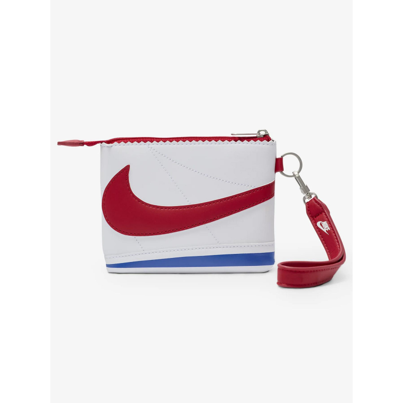 Pochette icon cortez wristlet blanc rouge - Nike