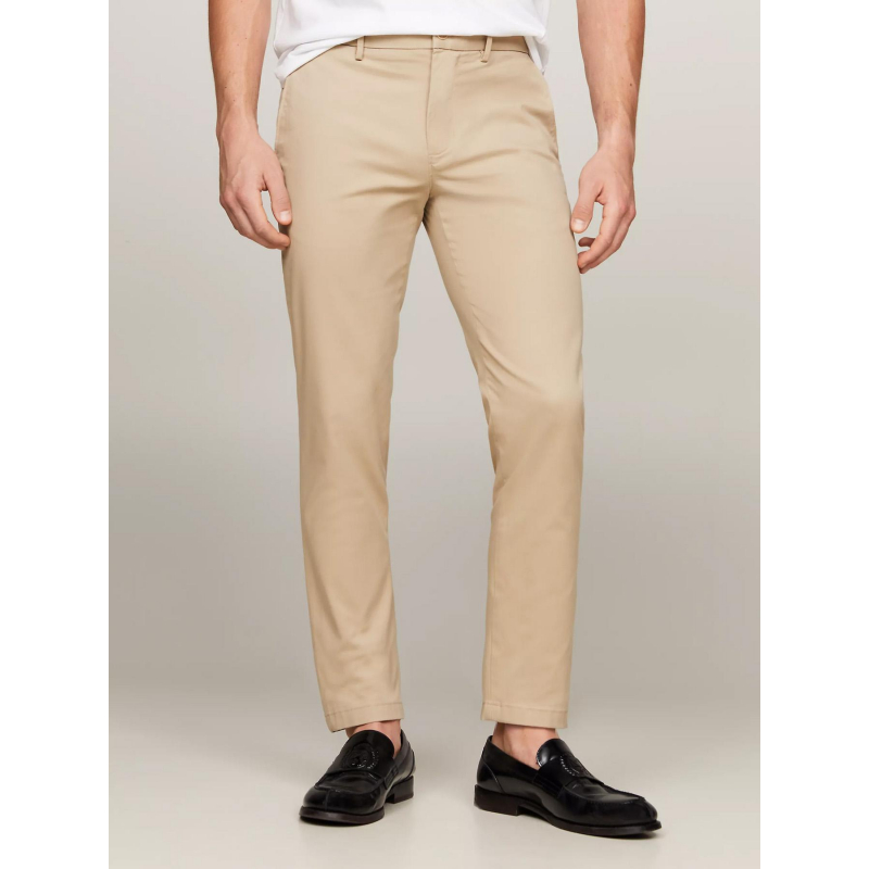 Pantalon chino bleecker 1985 beige homme - Tommy Hilfiger