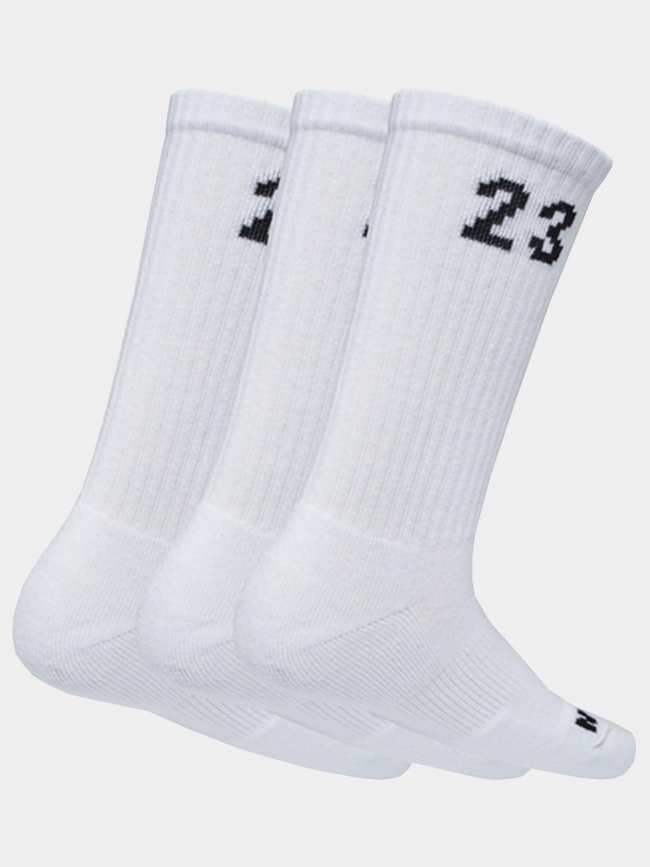 Pack de 3 paires de chaussettes essential crew blanc - Nike