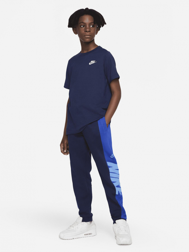 T-shirt nsw emb futura bleu enfant - Nike