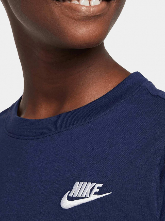 T-shirt nsw emb futura bleu enfant - Nike