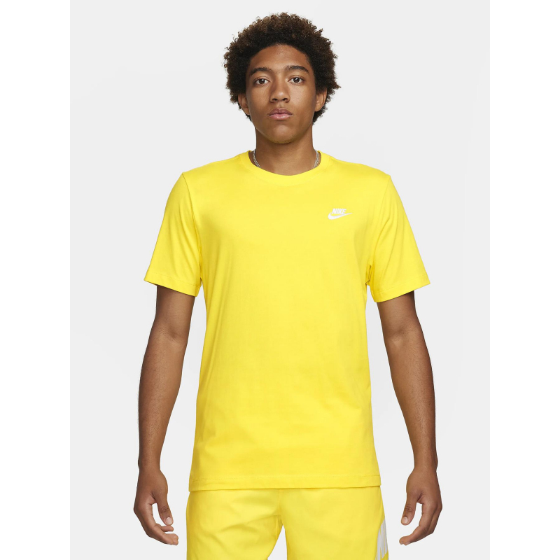 T-shirt nsw club jaune homme - Nike