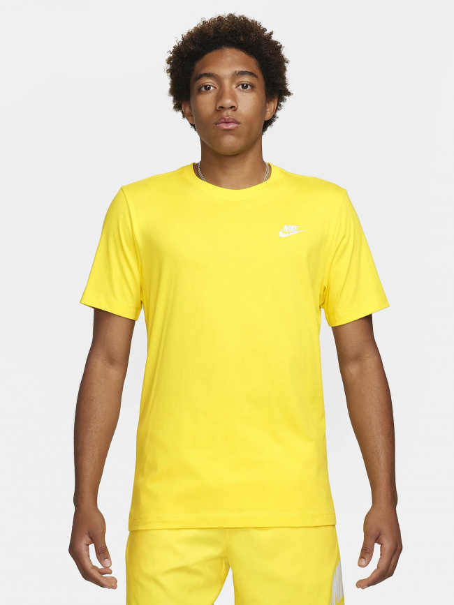 T-shirt nsw club jaune homme - Nike