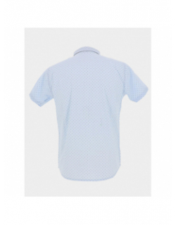 Chemise manches courtes sakov bleu ciel homme - Sun Valley