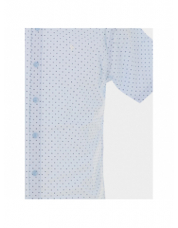 Chemise manches courtes sakov bleu ciel homme - Sun Valley