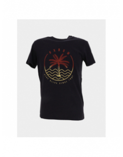 T-shirt imprimés stream bleu marine homme - Oxbow