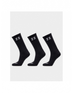 Pack 3 paires de chaussettes crew essential noir - Nike