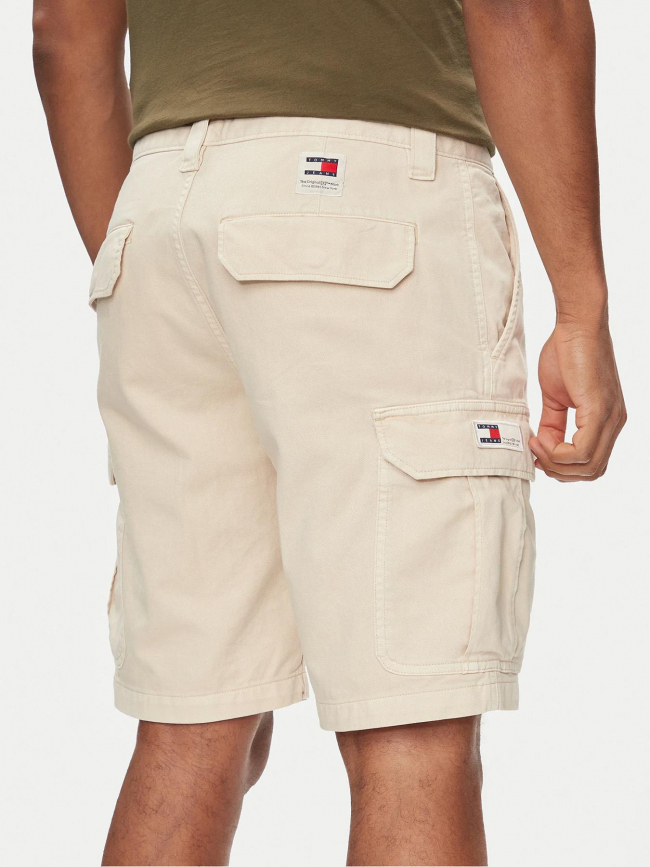 Short en jean cargo ethan beige homme - Tommy Jeans