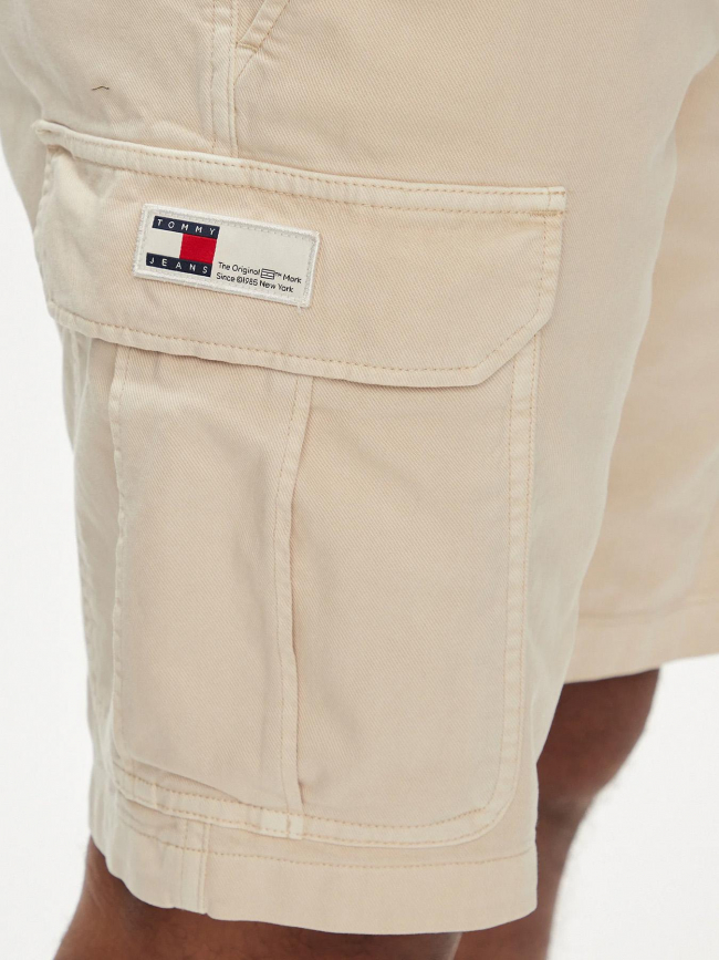 Short en jean cargo ethan beige homme - Tommy Jeans