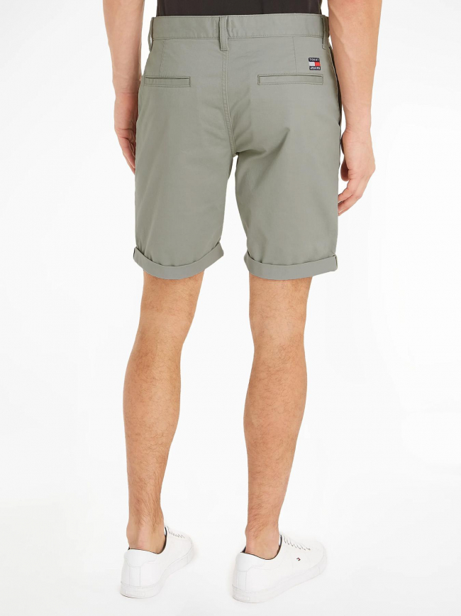 Short chino scanton vert homme - Tommy Jeans