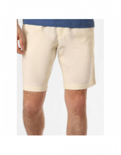 Short en lin harlem beige homme - Tommy Hilfiger