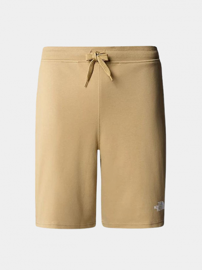 Short jogging graphic logo beige homme - The North Face